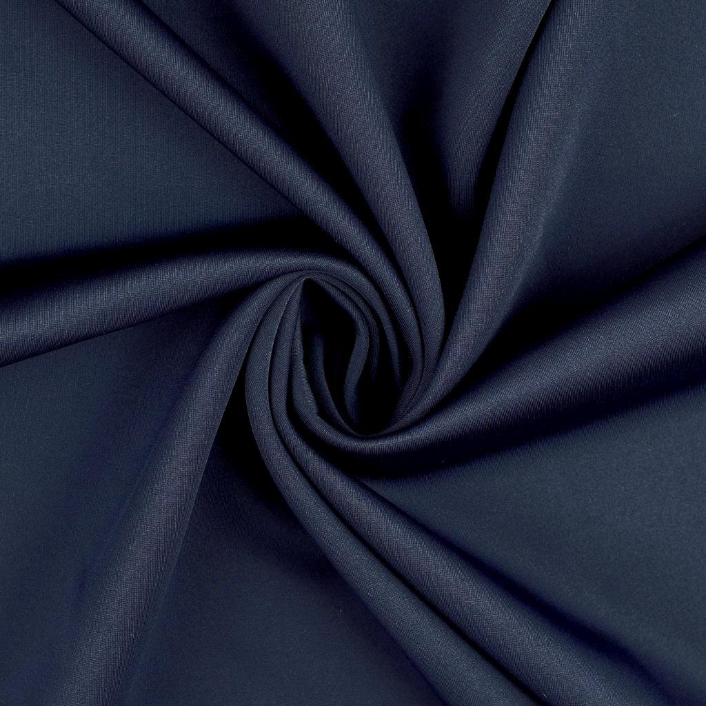 Neoprene scuba fabric - navy blue