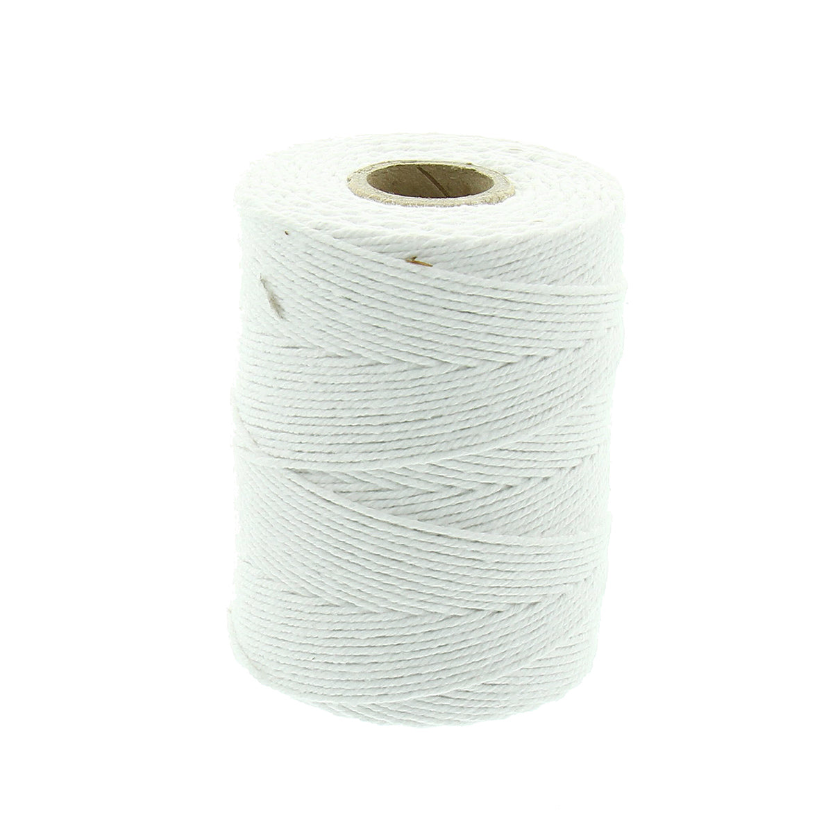 Cordon coton macramé 2 mm - Blanc