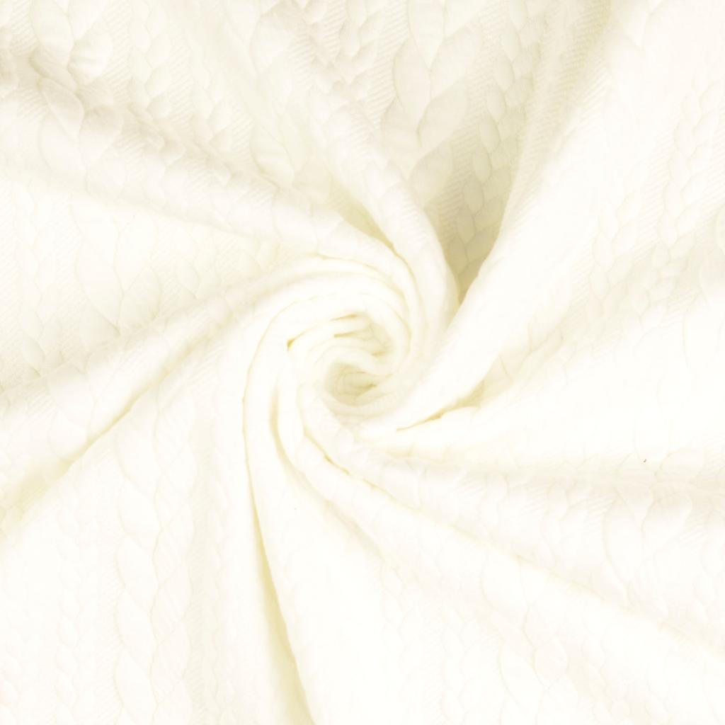 Toring sweatshirt fabric - Natural white