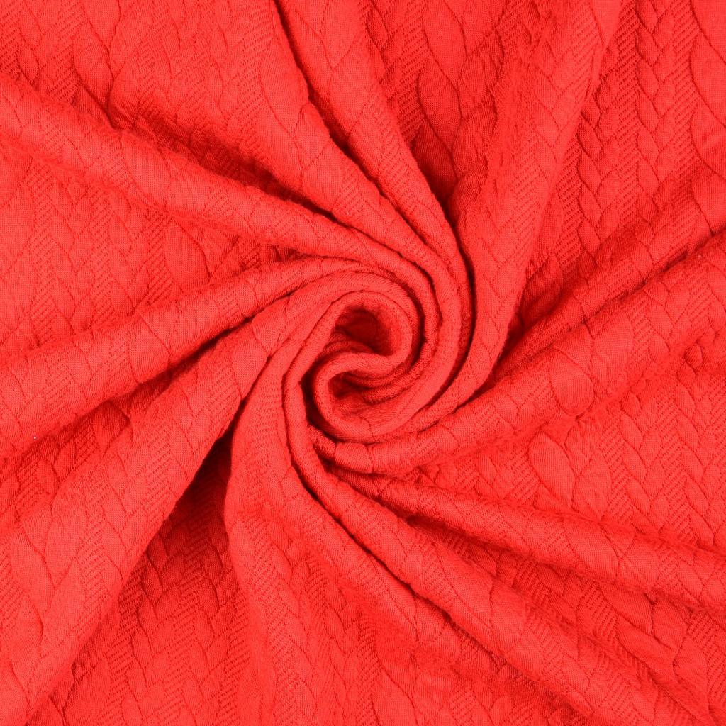 Toring sweatshirt fabric - Red