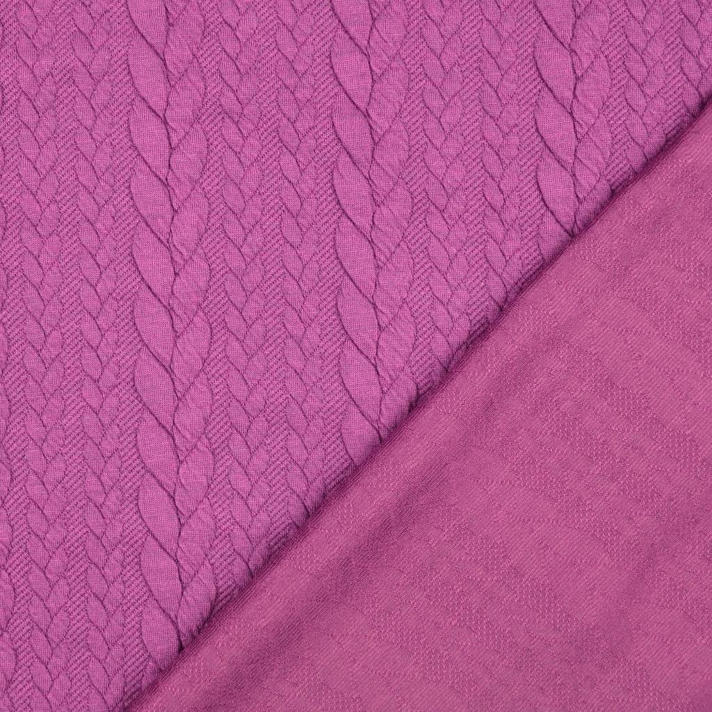 Toring sweatshirt fabric - Plum