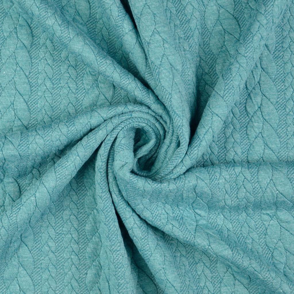 Toring sweatshirt fabric - Duck blue