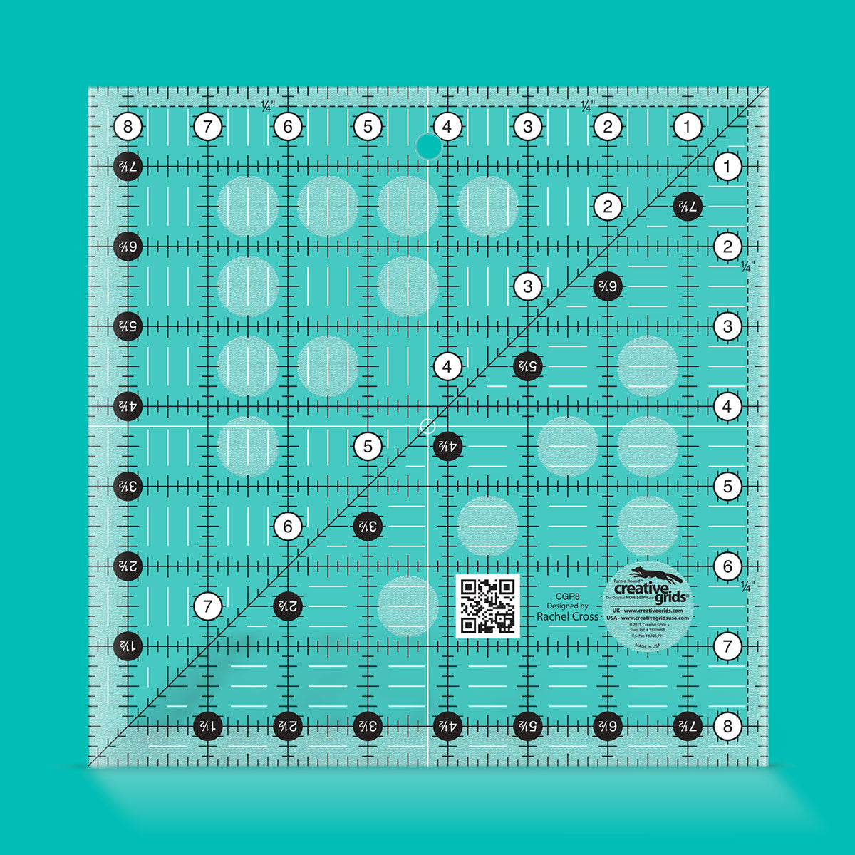 Square Rule Quilting 8,5 "x 8,5" kreative Netze