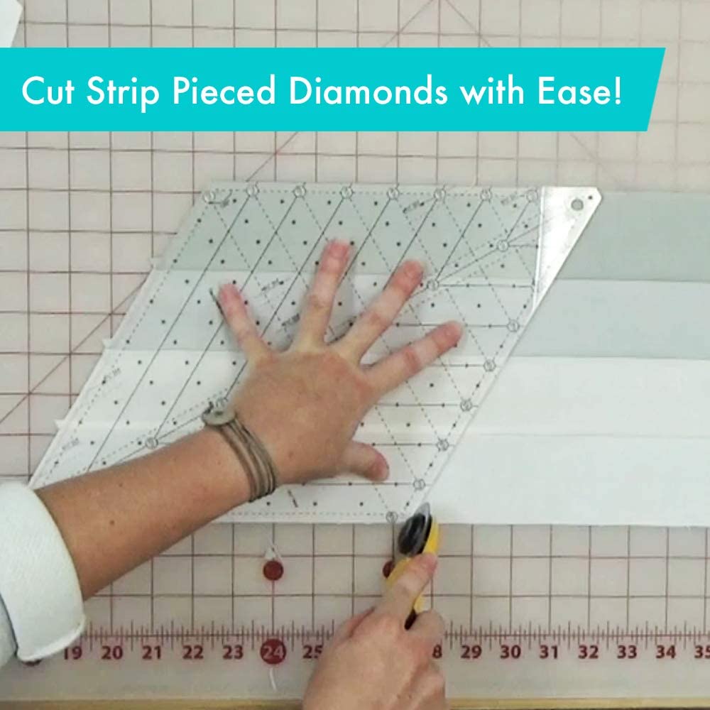 Règle quilting Diamond 60° Creative Grids