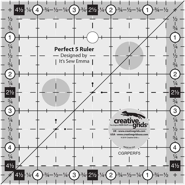 Règle Perfect 5 Creative Grids