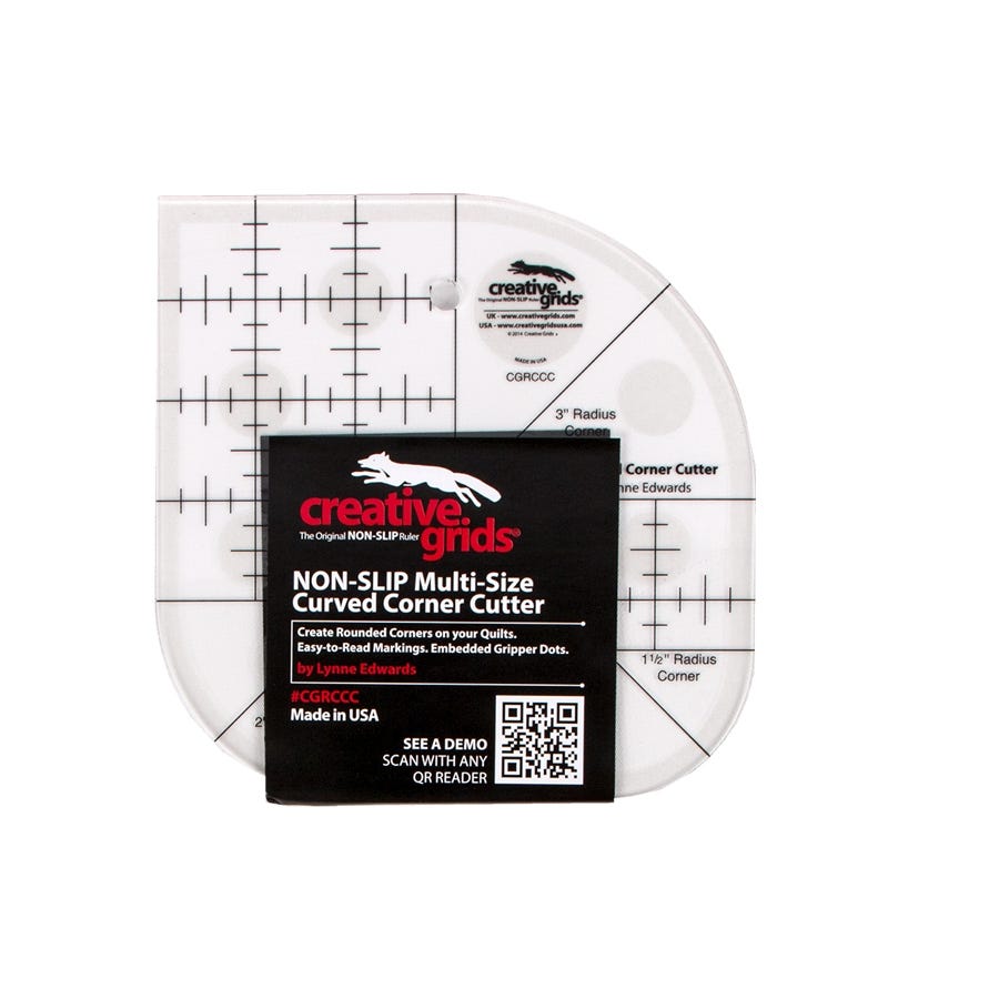 Multi-size rule Curved Corner Cutter Creative Grids