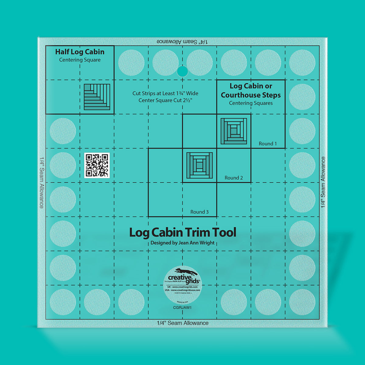 Rule 8 "Log Cabin Trim Tool Creative Grids