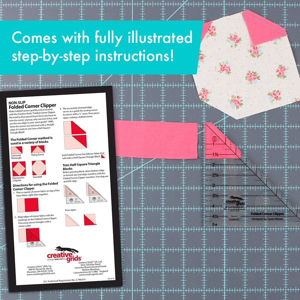 Rule Folded Corner Clipper Creative Grids