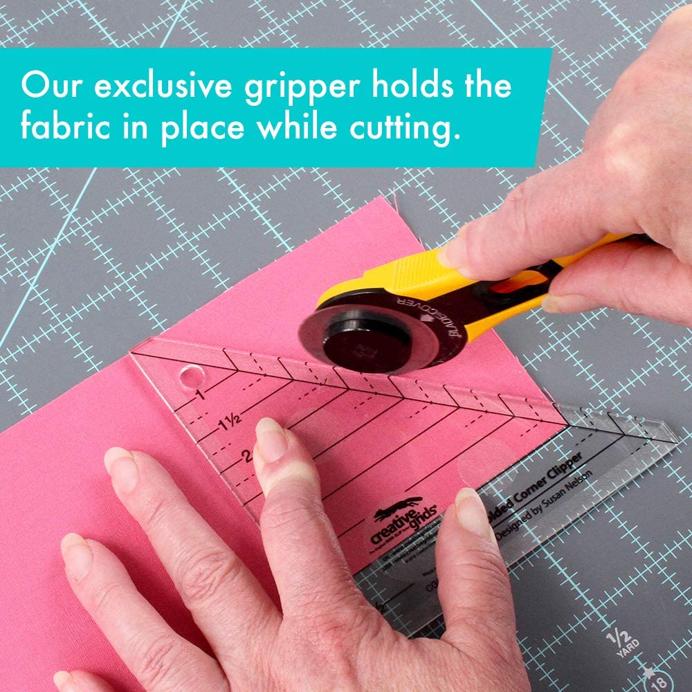 Rule Folded Corner Clipper Creative Grids