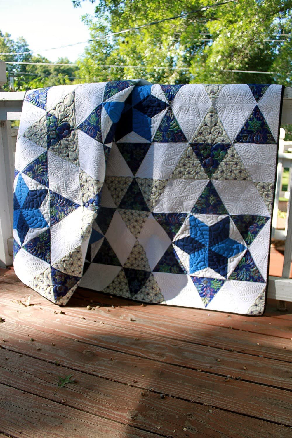 Règle triangle 60° 8" Finished Size Creative Grids