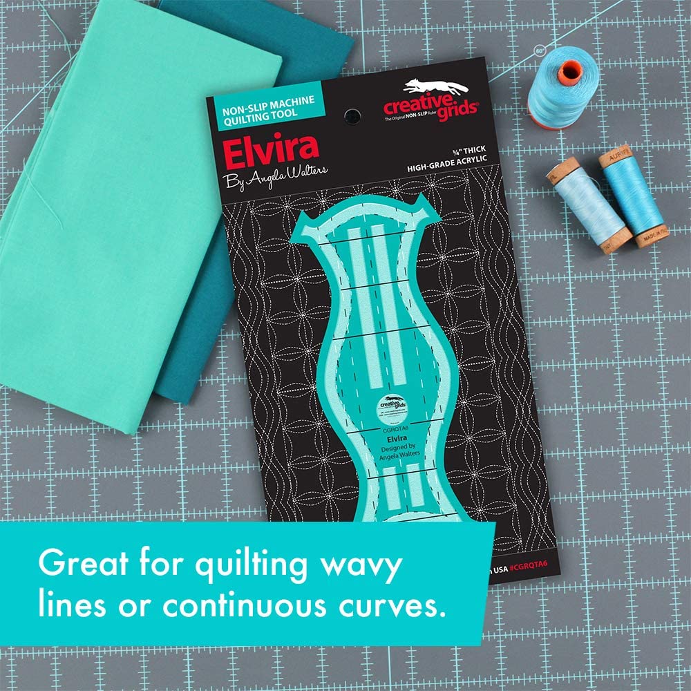 Règle Elvira Machine Quilting Tool Creative Grids