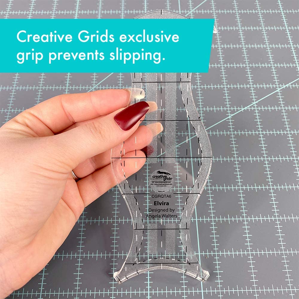 Règle Elvira Machine Quilting Tool Creative Grids