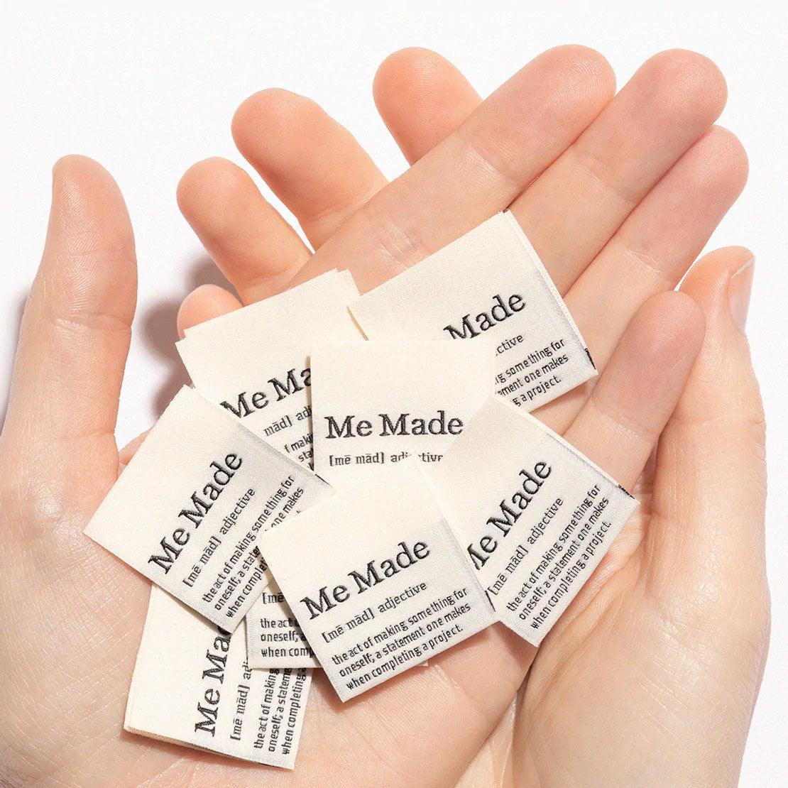 Set of 6 woven labels - Me Made Definition