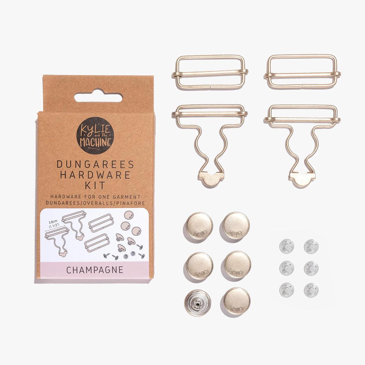 Kit bouclerie pour salopettes - Champagne