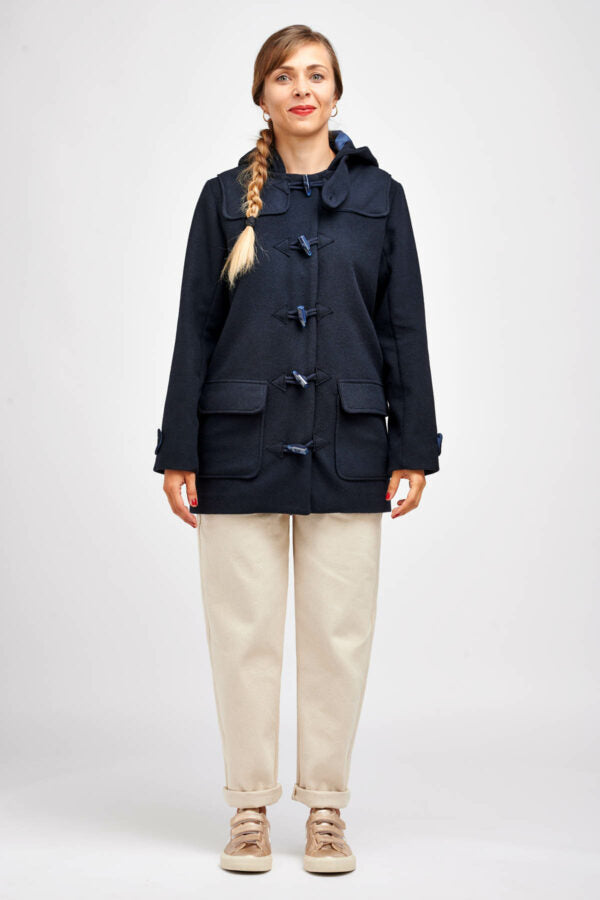 Patron de manteau duffle coat Rê - I am patterns