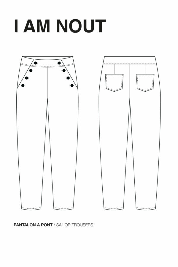 Nout pants pattern - I am patterns