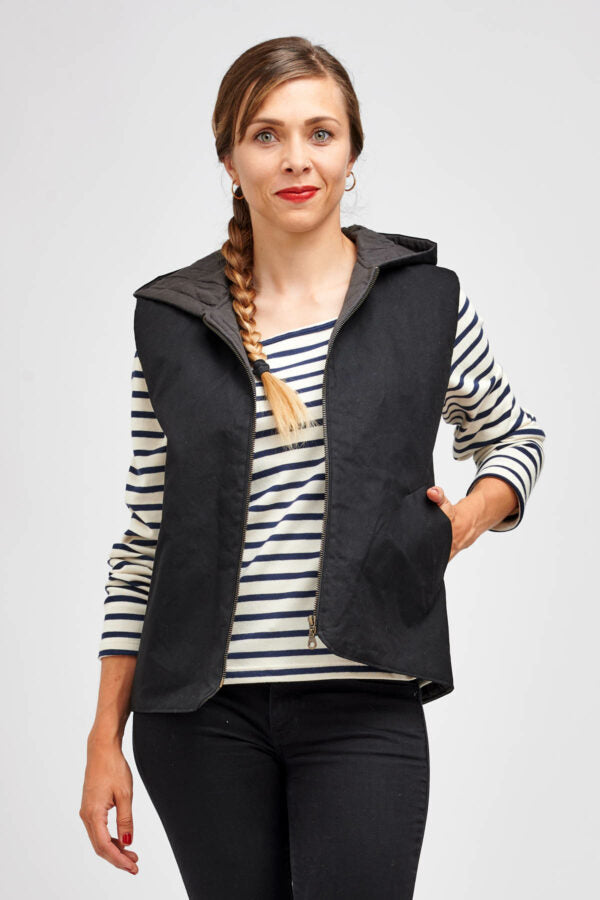 Hathor sleeveless jacket - I am patterns