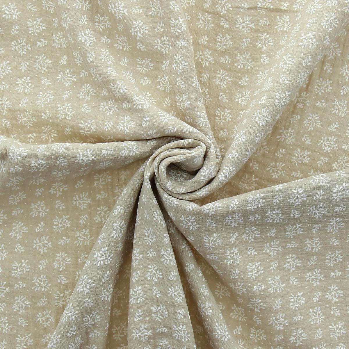 MEESYA double gauze fabric - linen