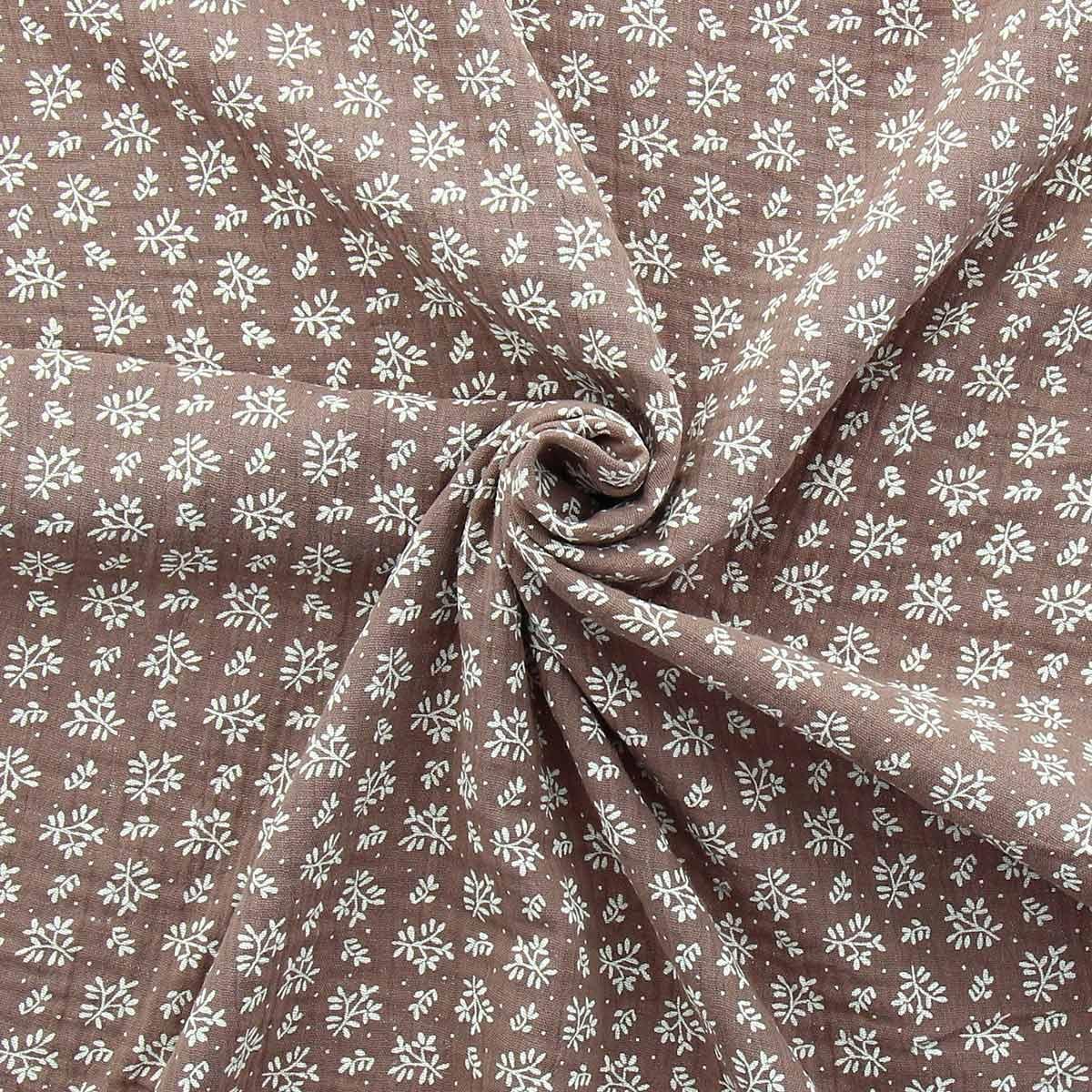 MEESYA GAZE GAZE - chestnut fabric