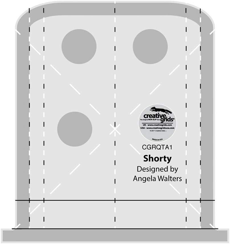 Règle Shorty Machine Quilting Tool Creative Grids