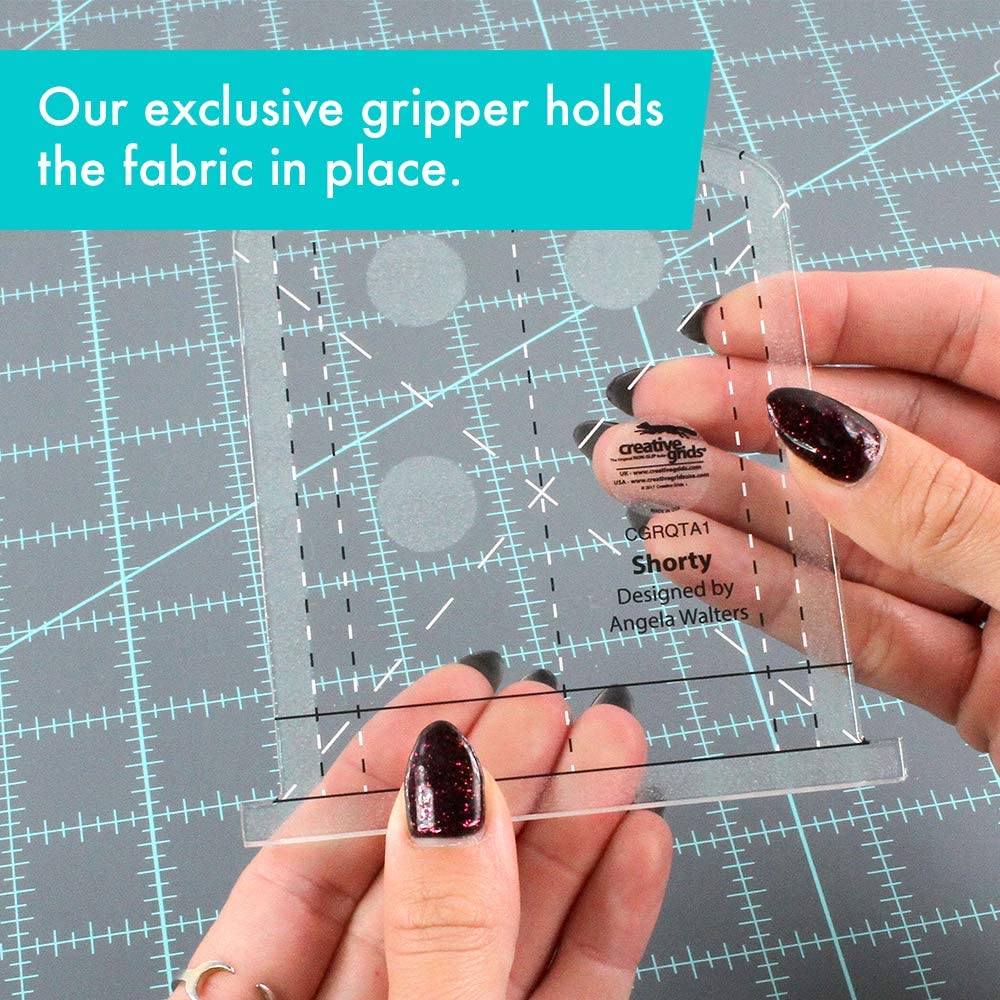 Règle Shorty Machine Quilting Tool Creative Grids