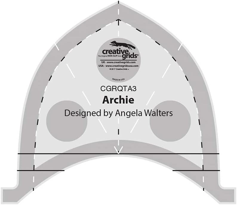 Règle Archie Machine Quilting Tool Creative Grids