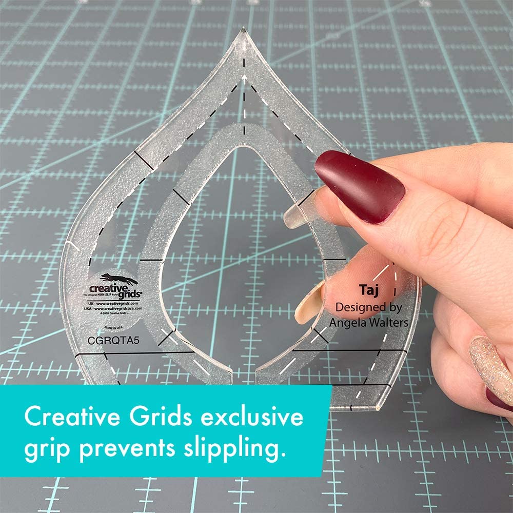 Règle Taj Machine Quilting Tool Creative Grids