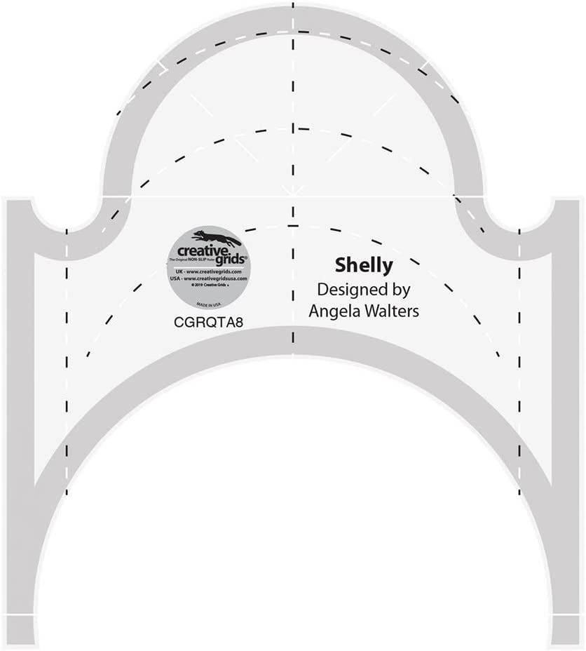 Règle Shelly Machine Quilting Tool Creative Grids