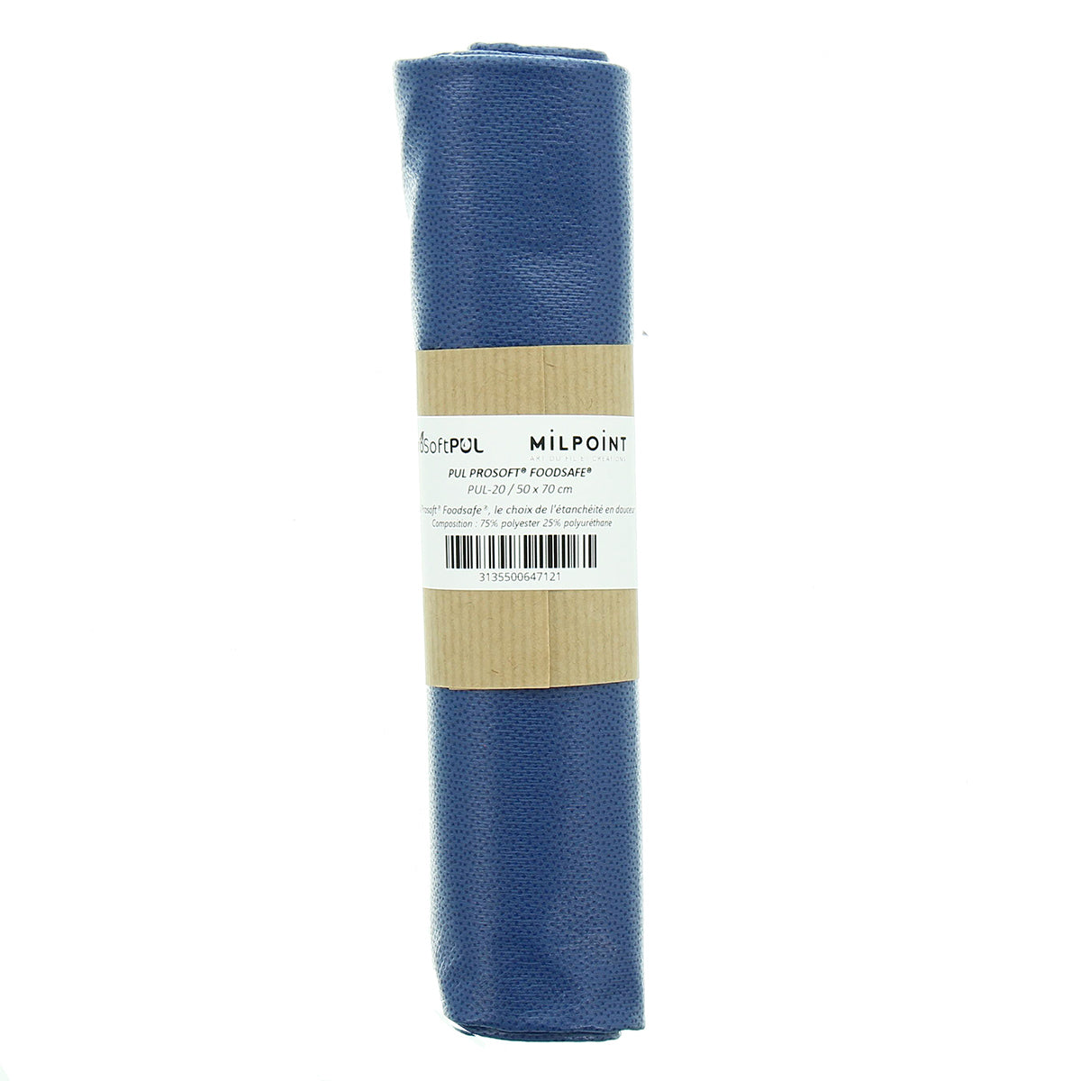 Waterproof pulk fabric 50 x 70 cm - Navy blue