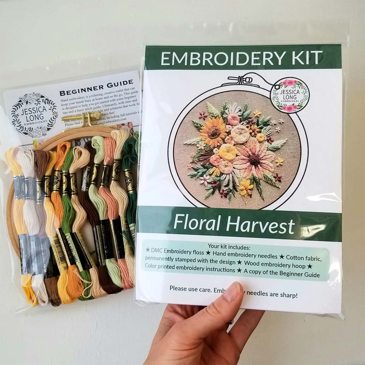 Kit Embroidery - Floral Harvest