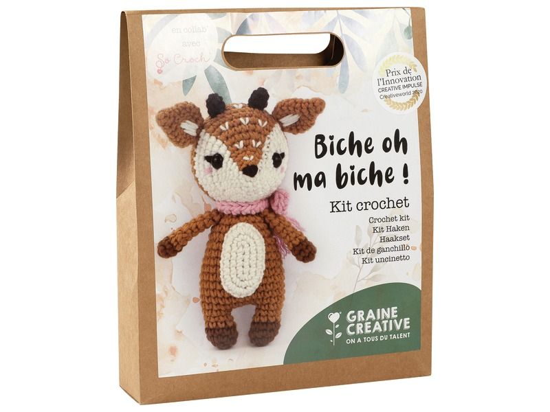 Kit Crochet - Biche Oh Ma Biche!