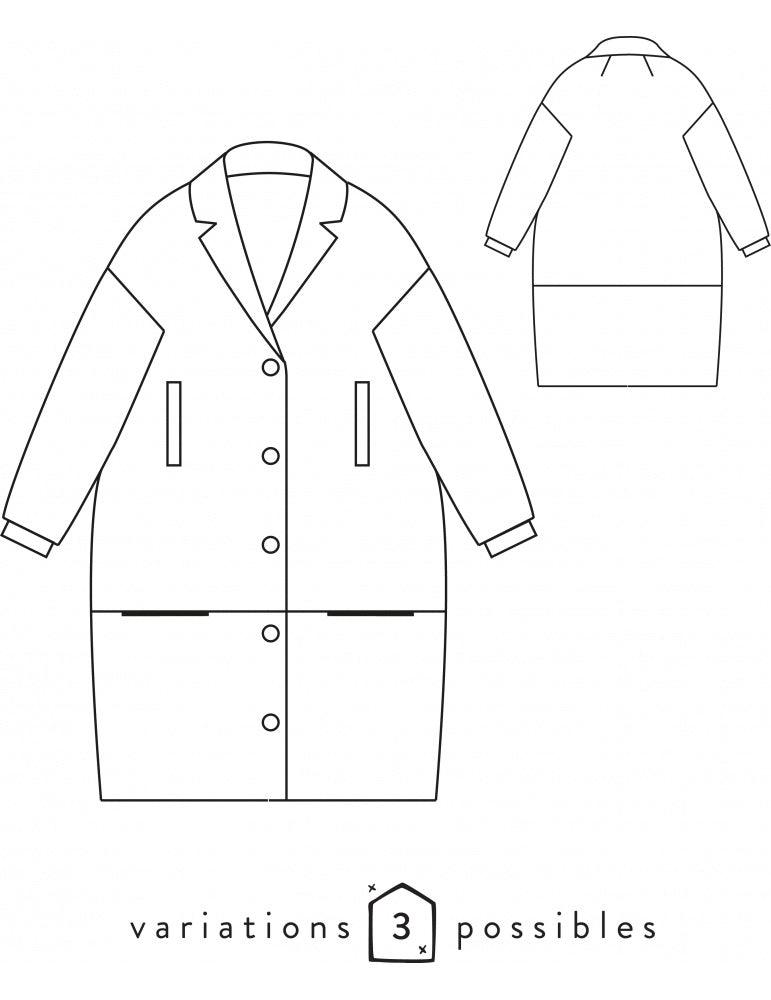 Coat owner or Oversize Flow - Scämmit workshop