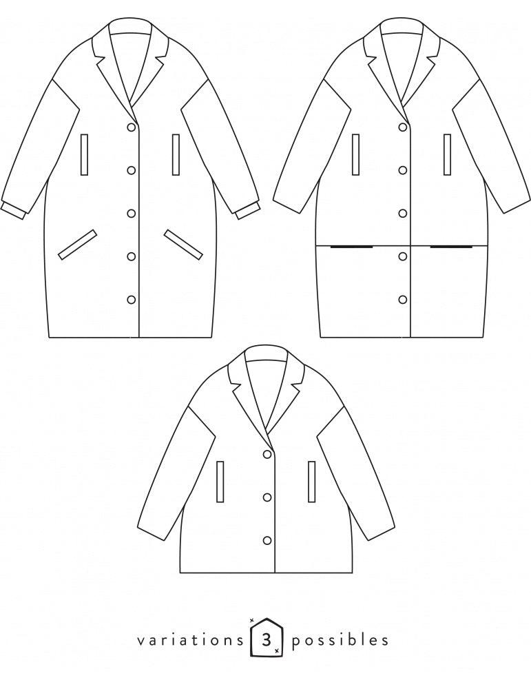 Coat owner or Oversize Flow - Scämmit workshop