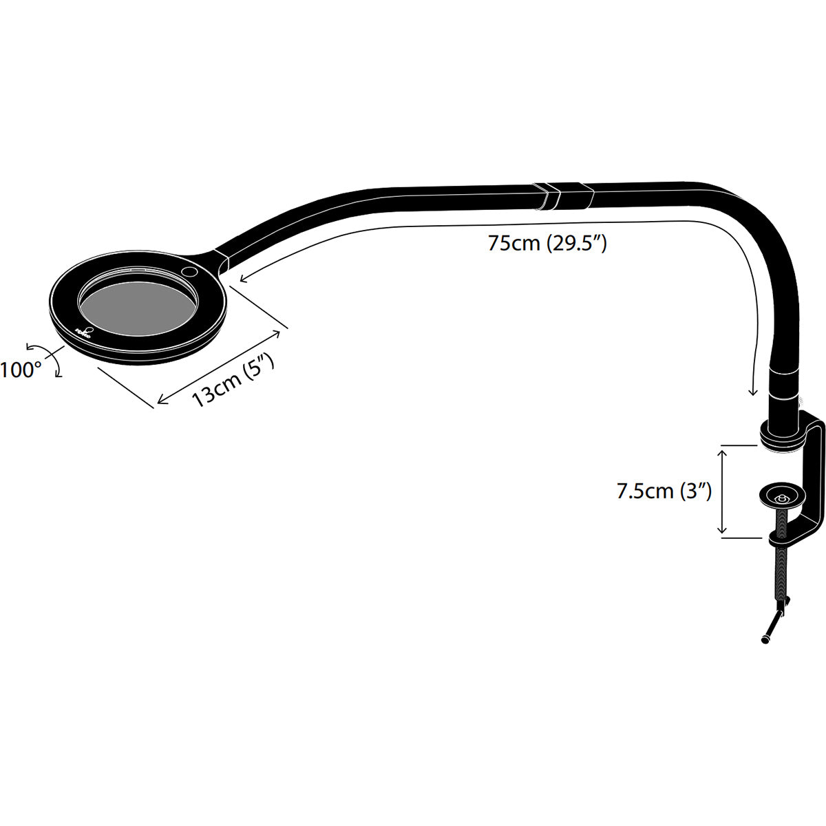 Tageslicht Omega 3.5 Magnud Lampe