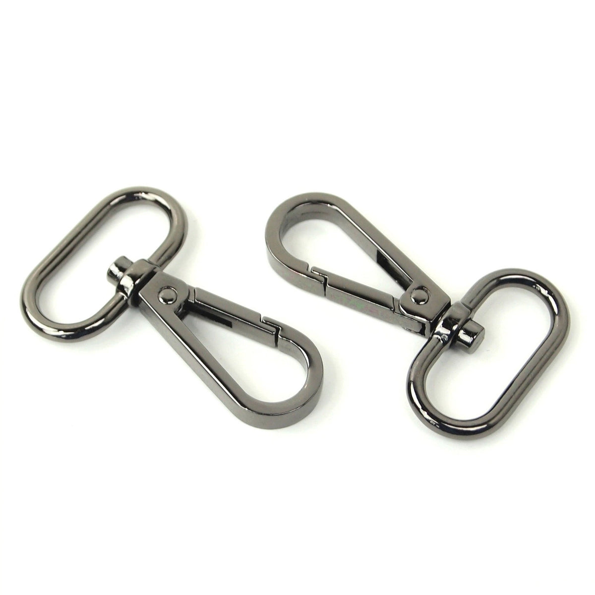 Set of 2 metal carabiners - 25 mm rifle barrel