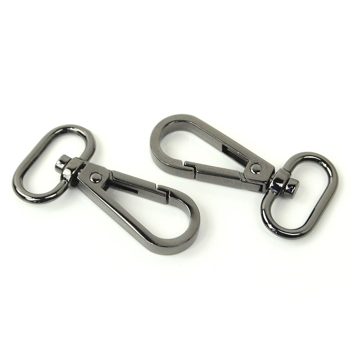 Set of 2 metal carabiners - 19 mm rifle barrel