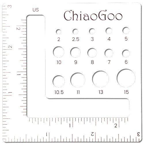 Chiaogoo needle gauge