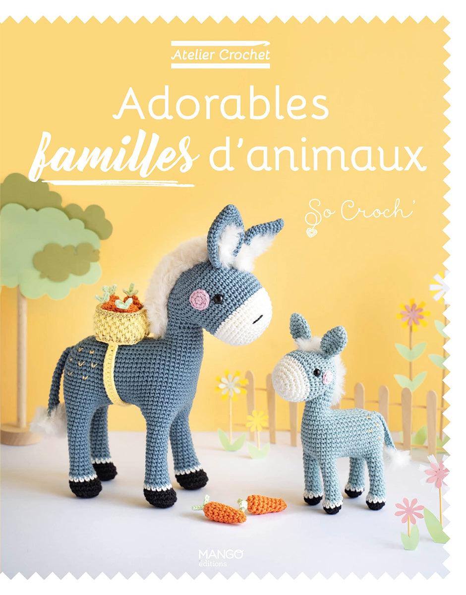 Livre atelier crochet - Adorables familles d´animaux