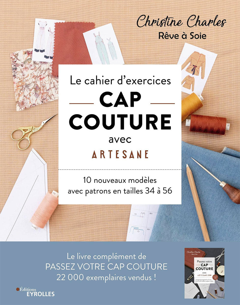 Livre le cahier d´exercice CAP couture