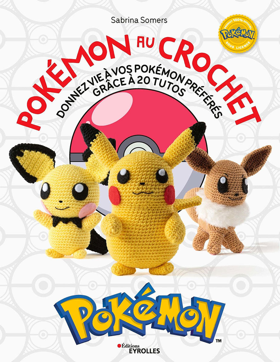 Livre pokémon au crochet