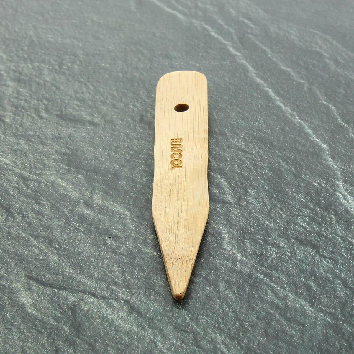 Bamboo pointer for perfect Rascol angles