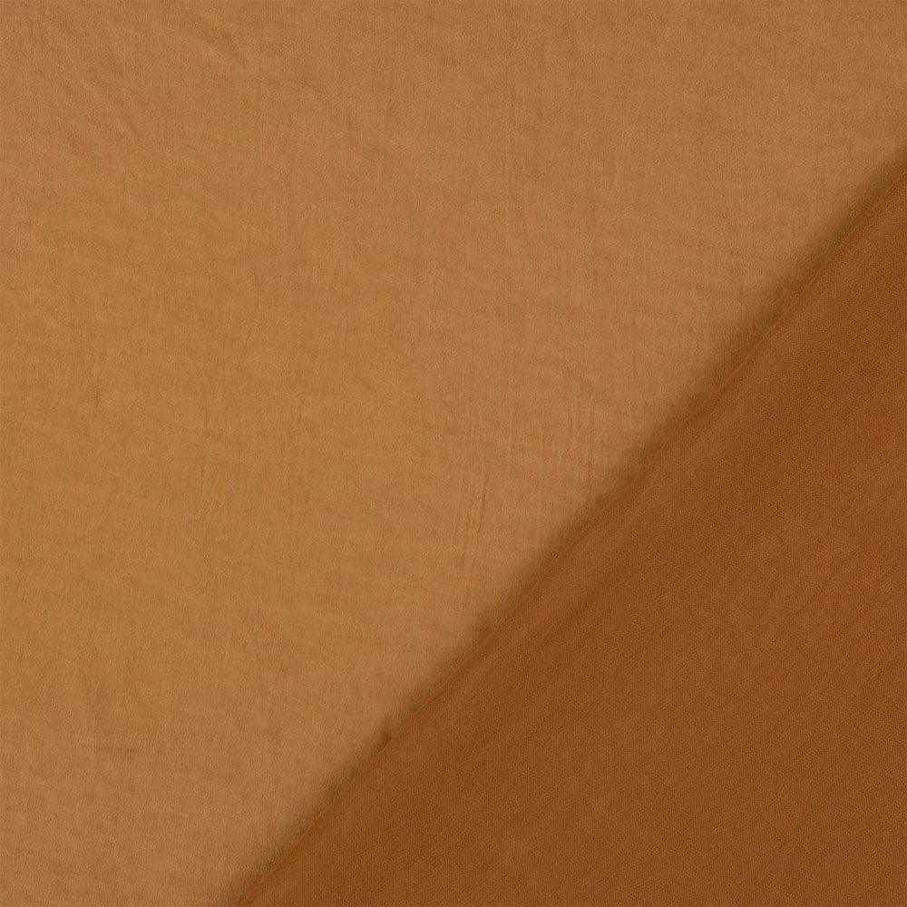 Deluxe satin fabric touched silk - ocher