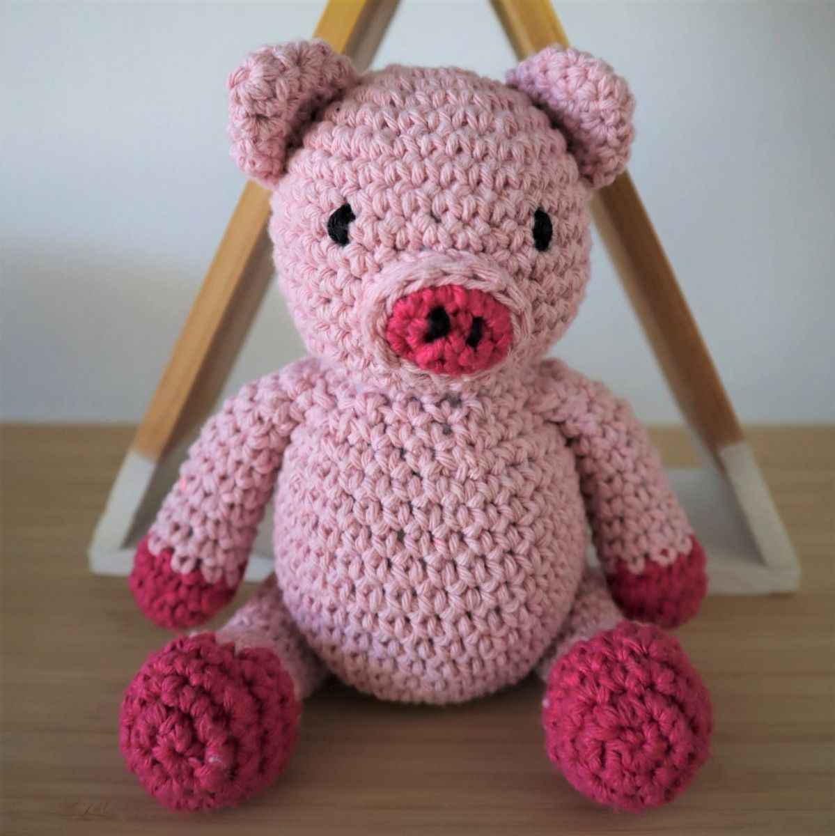 Kit crochet - Maggie le porcelet