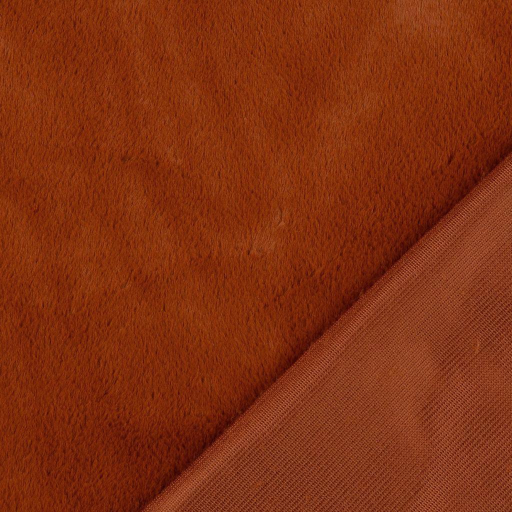 Faux fur fabric - Copper