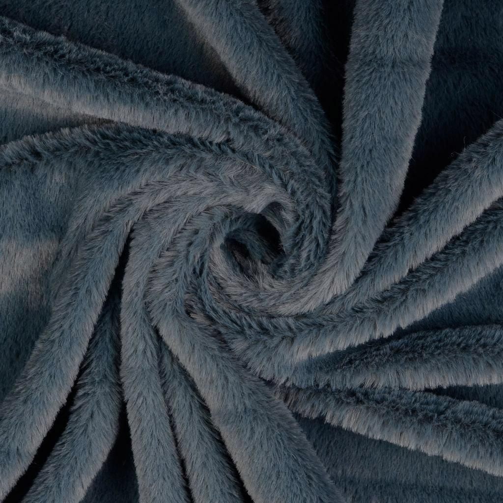 Faux fur fabric - Gray