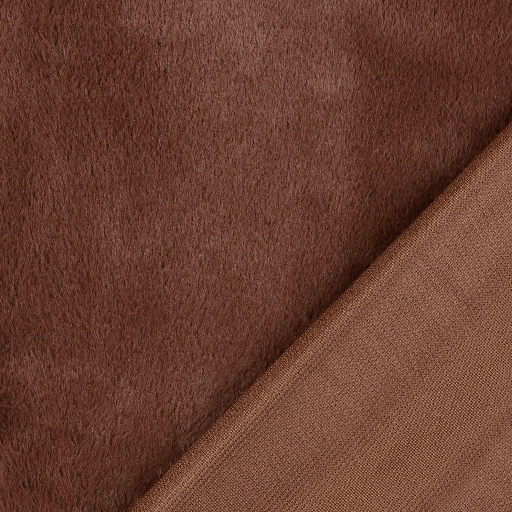 Faux fur fabric - Brown