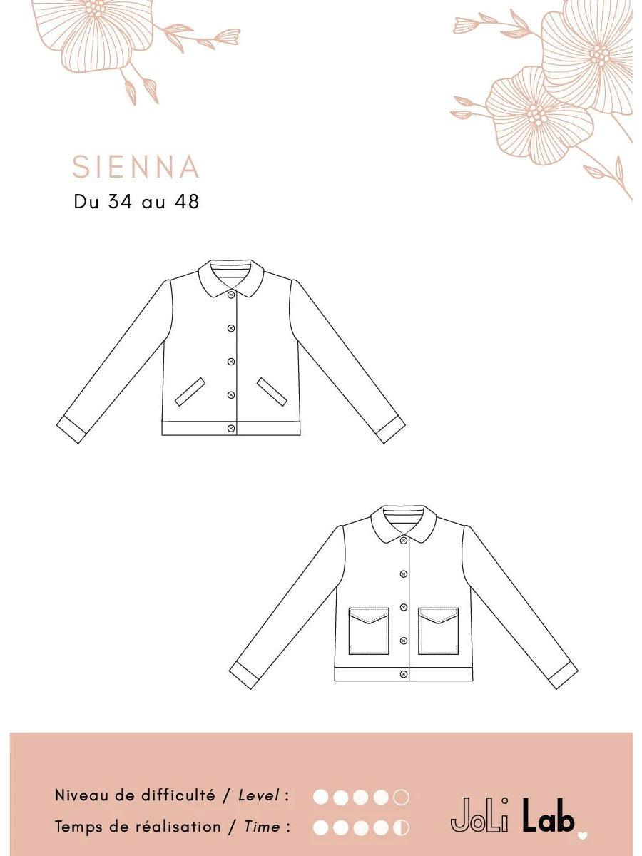 Sienna jacket pattern - Nice Lab