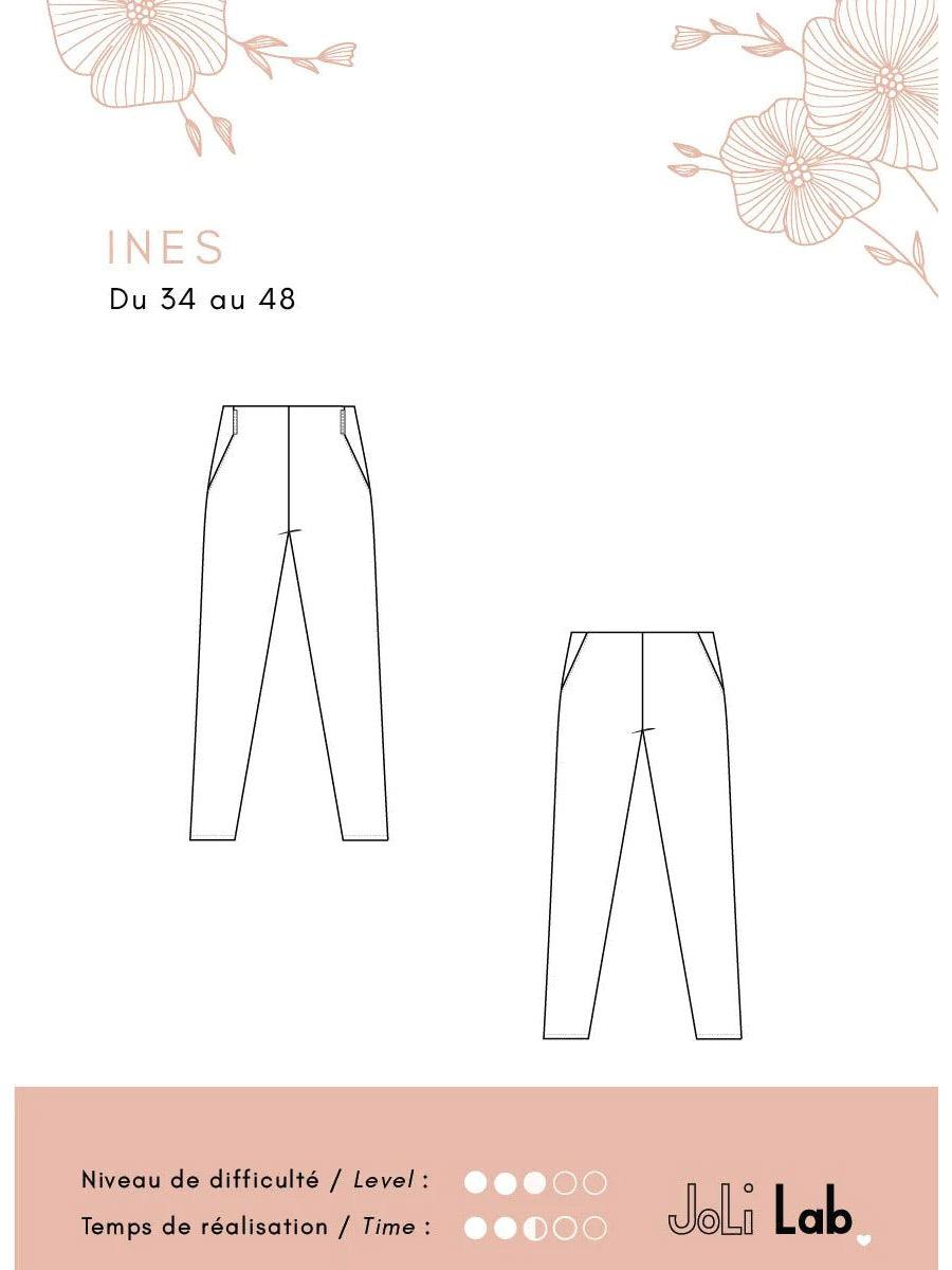 Inès pants pattern - Nice Lab