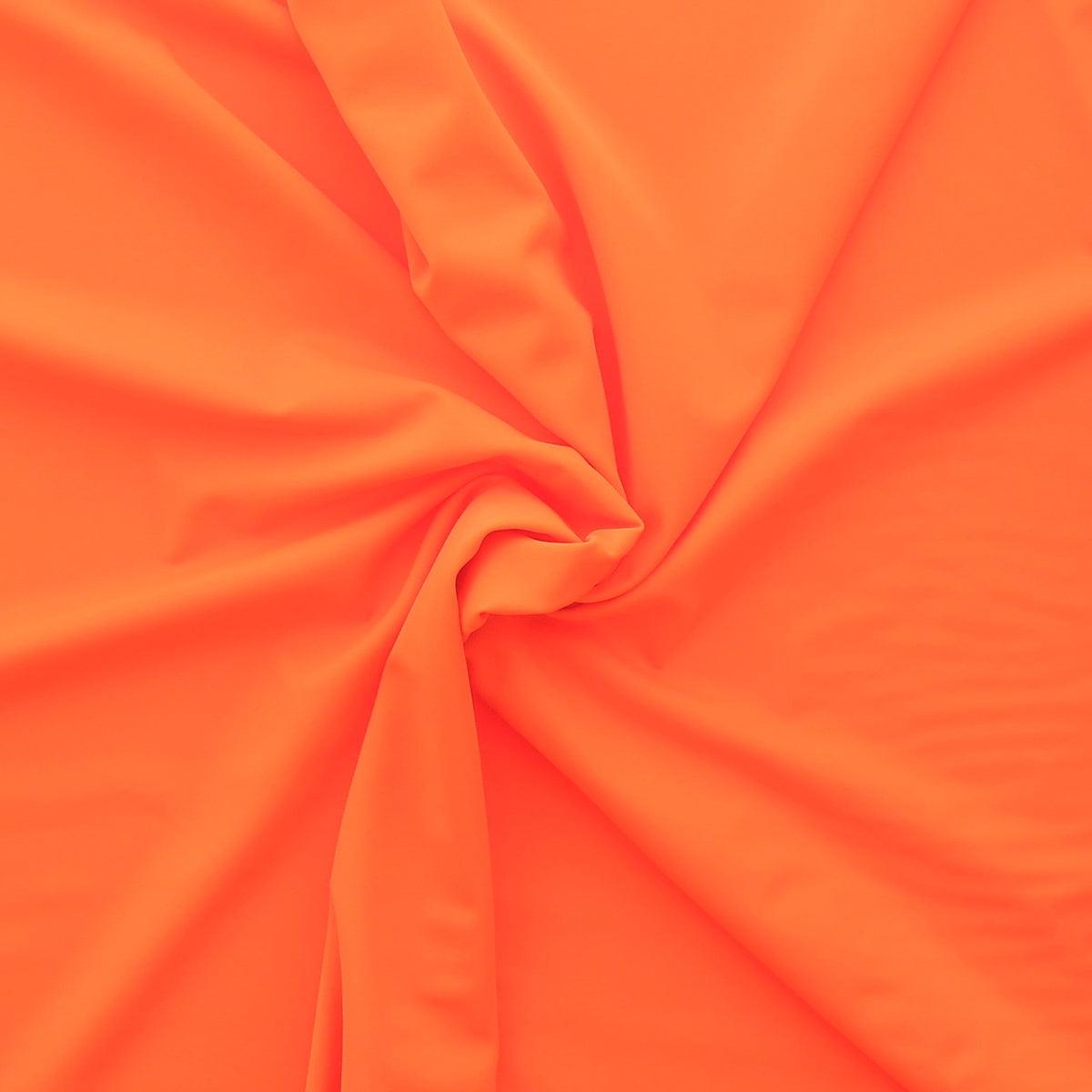 Tissu lycra maillot de bain - Orange fluo