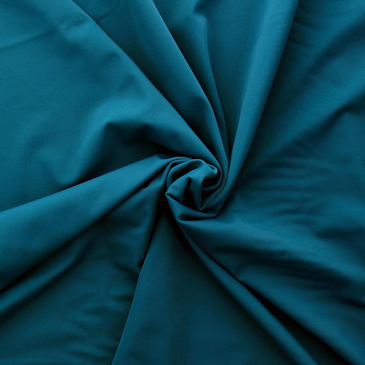 Lycra jersey fabric - petroleum blue